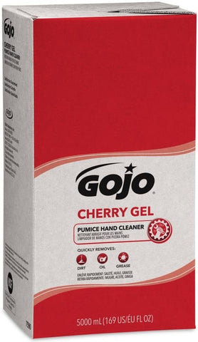 Gojo Cherry Gel Pumice Hand Cleaner, 5000 Milliliter -- 2 per case