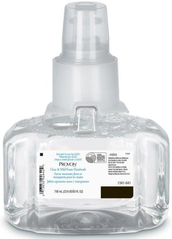 Provon Clear Mild Foam Handwash, 700 Milliliter -- 3 per case