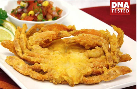 Handy Soft Shell Corn Dusted Wild Caught Whale Crab -- 24 per case.