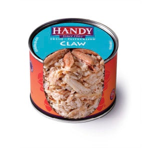 Handy Pelagicus Claw Pasteurized Crab Meat, 1 Pound -- 6 per case.
