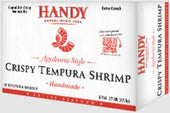 Handy 36/40 Vannamei Finished Shrimp Coated with Agedama Tempura Bits -- 100 per case.