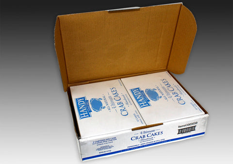 Handy Seafood Ultimate Crab Cakes, 4 Ounce -- 24 per case.