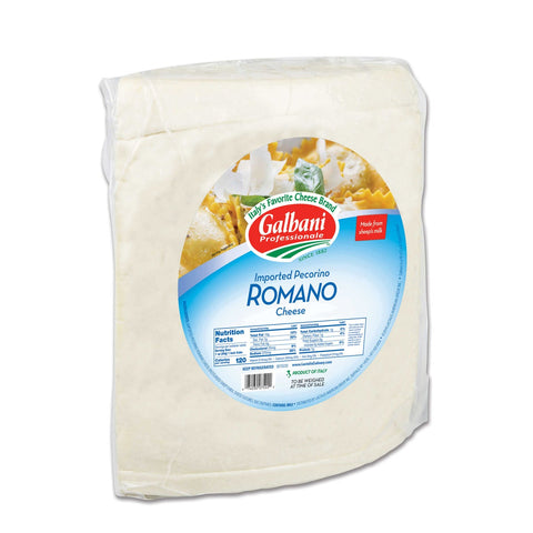 Galbani Professionale Imported Pecorino Quarter Wheel Romano Cheese, 13 Pound -- 4 per case