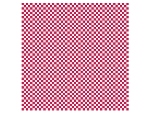 Hoffmaster Waxed Red and White Check Basket Liner/Sandwich Wrap, 12 x 12 inch -- 2000 per case.