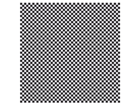 Hoffmaster Waxed Black and White Check Basket Liner/Sandwich Wrap, 12 x 12 inch -- 2000 per case.