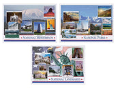 Hoffmaster 3 Designs National Pride Paper Placemat, 10 x 14 inch -- 1000 per case.