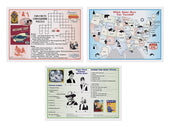 Hoffmaster Paper 3 Designs Memory Care Placemat -Multipack, 10 x 14 inch -- 1000 per case.