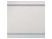 Hoffmaster FashnPoint Flat Pack Blue and White Dishtowel Printed Napkin, 15.5 x 15.5 inch -- 750 per case.