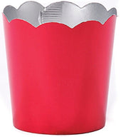 Hoffmaster Simply Baked Red Metallic Petite Cup, 1 3/4 x 1 1/2 inch -- 200 per case.