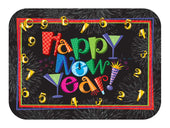 Hoffmaster Paper Happy New Year Linen Emboss Traymat, 13.625 x 18.75 inch -- 500 per case.