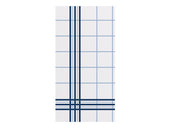 Hoffmaster FashnPoint White-Blue Plaid Dinner Napkin, 15 1/2 x 15 1/2 inch -- 800 per case.