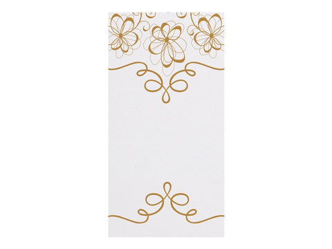 Hoffmaster Fashnpoint 1/8 Fold Gold Splendor Dinner Napkin, 15 1/2 x 15 1/2 inch -- 800 per case.