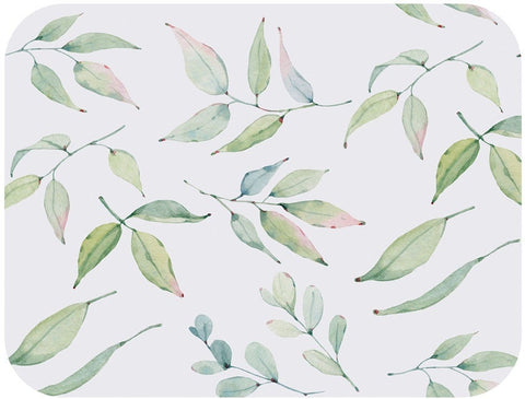 Hoffmaster Paper Watercolor Leaves Traymat, 12 3/4 x 16 3/4 inch -- 1000 per case.