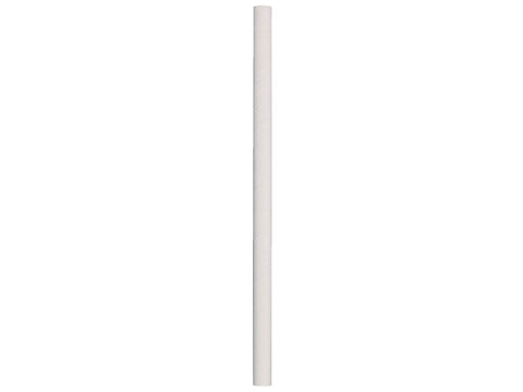 Hoffmaster Cedar Grove White Compostable Unwrapped Giant Paper Drinking Straw, 8.5 inch -- 1500 per case.