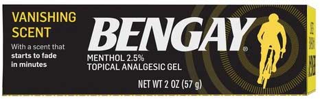 Bengay Vanishing Scent Gel, 2 Ounce -- 36 per case.