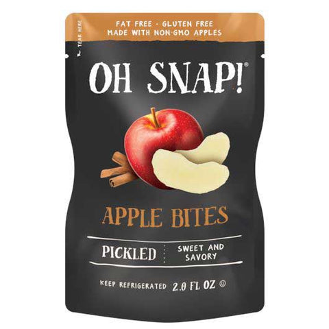 Oh Snap Pickled Apple Bites, 2 Fluid Ounce -- 12 per case