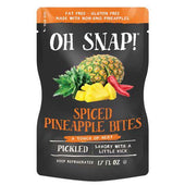 Oh Snap Pickled Spiced Pineapple Bites, 1.7 Fluid Ounce -- 12 per case