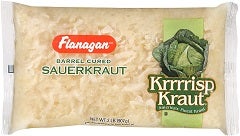 Flanagan Krrrrisp Sauerkraut, - 2 Pound, 12 per case