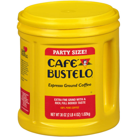 Bustelo Ground Coffee Canister, 36 Ounce -- 6 per case.