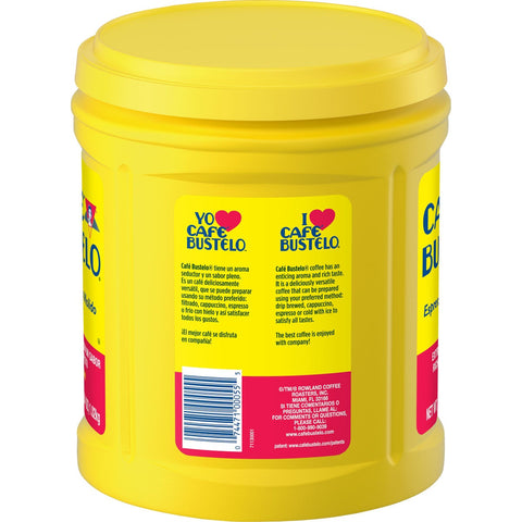 Bustelo Ground Coffee Canister, 36 Ounce -- 6 per case.