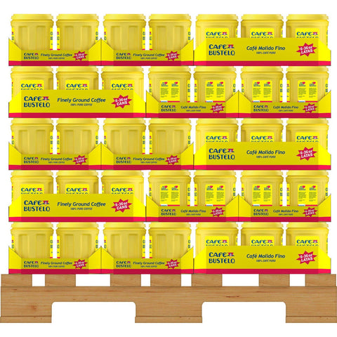 Bustelo Ground Coffee Canister, 36 Ounce -- 6 per case.