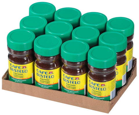 Cafe Bustelo Decaffeinated Instant Coffee, 3.5 Ounce -- 12 per case