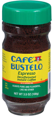 Cafe Bustelo Decaffeinated Instant Coffee, 3.5 Ounce -- 12 per case