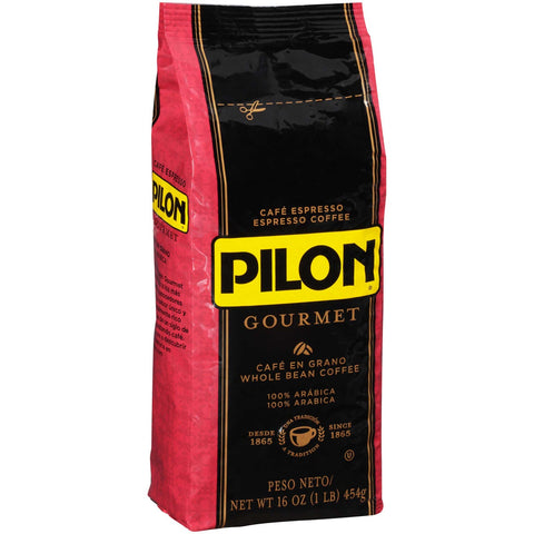 Pilon Whole Bean Gourmet Coffee, 16 Ounce -- 8 per case.