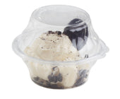 WNA Comet Sundae Dish/Lid, 12 Ounce -- 500 per case.