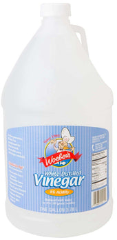 Woebers 4 Percent White Distilled Vinegar, 1 Gallon -- 4 per case