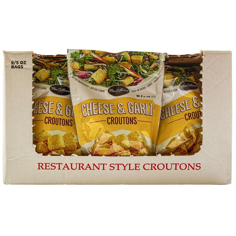 Mrs. Cubbisons Homestyle Cheese Garlic Crouton, 5 Ounce -- 9 per case