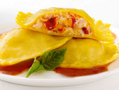 Seviroli Large Hex Lobster Ravioli, 2.5 Pound -- 2 per case.