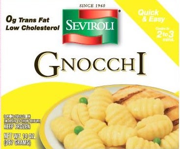 Seviroli Foods Gnocchi Pasta, 14 Ounce -- 12 per case.