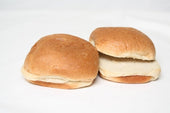 Rotellas Sweet Square Bun, 5 inch - 12 per pack -- 6 packs per case.