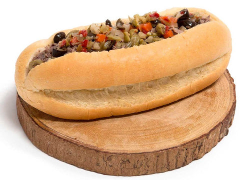 Rotellas Italian Bakery Philly Hoagie, 8 inch -- 36 per case