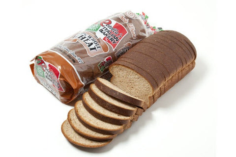Rotellas Italian Bakery Whole Wheat Bread Loaf, 11 inch -- 8 per case.