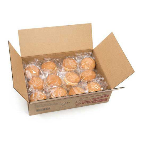 Rotellas Italian Bakery Gluten Free Vegan Hamburger Bun -- 24 per case