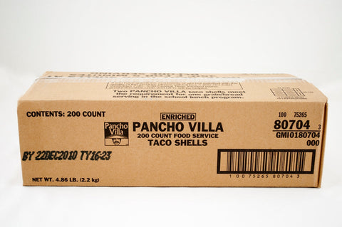Pancho Villa Taco Shell -- 200 Count