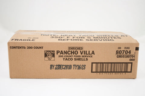 Pancho Villa Taco Shell -- 200 Count