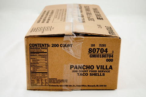 Pancho Villa Taco Shell -- 200 Count