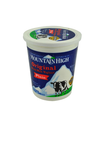 Mountain High Original Style Plain Yogurt, 32 Ounce -- 6 per case.