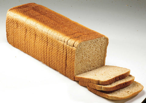 Flowers Foods European Bakers Sliced Pullman Wheat Sandwich Bread, 42 Ounce -- 8 per case.