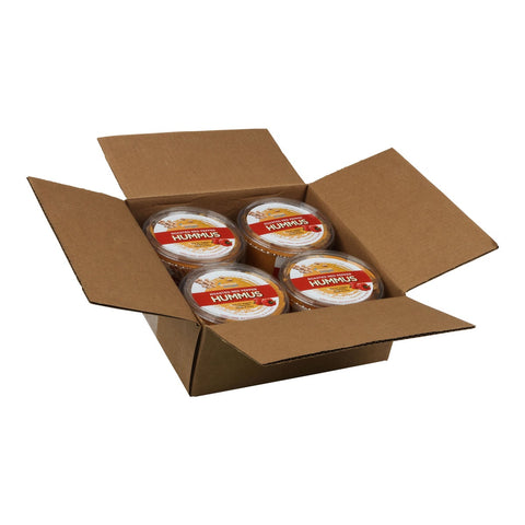 Grecian Delight Roasted Red Pepper Hummus, 32 Ounce -- 4 per case.