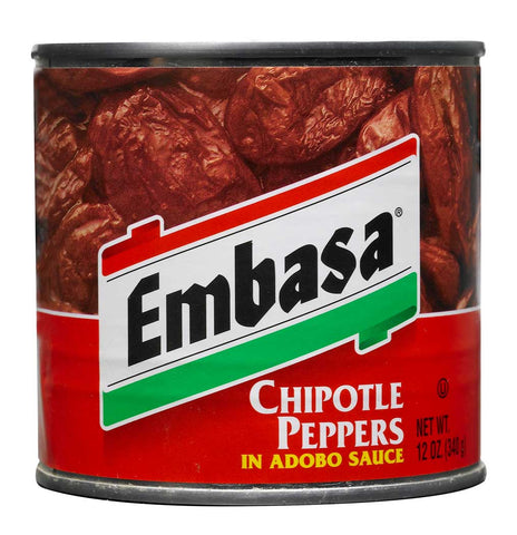 Embasa Chipotle Peppers, 12 Ounce -- 12 Case