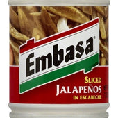 Embasa Sliced Jalapeno Pepper With Escabeche, 7 Ounce -- 12 Case