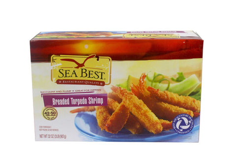 Sea Best Breaded Torpedo Shrimp, 2 Pound -- 6 per case.
