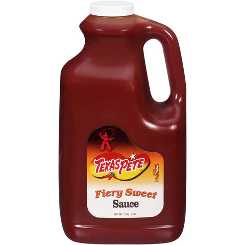 Texas Pete Fiery Sweet Wing Sauce, 1 Gallon -- 4 per case.