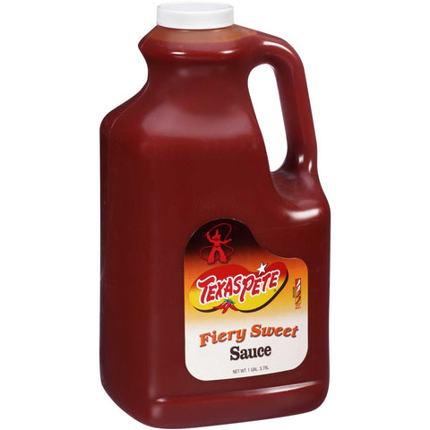 Texas Pete Fiery Sweet Wing Sauce, 1 Gallon -- 4 per case.