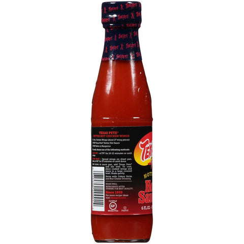 Texas Pete Hotter Hot Sauce, 6 Ounce -- 12 per case
