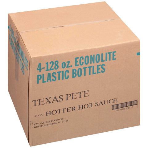 Texas Pete Hotter Hot Sauce, 1 Gallon -- 4 per case.